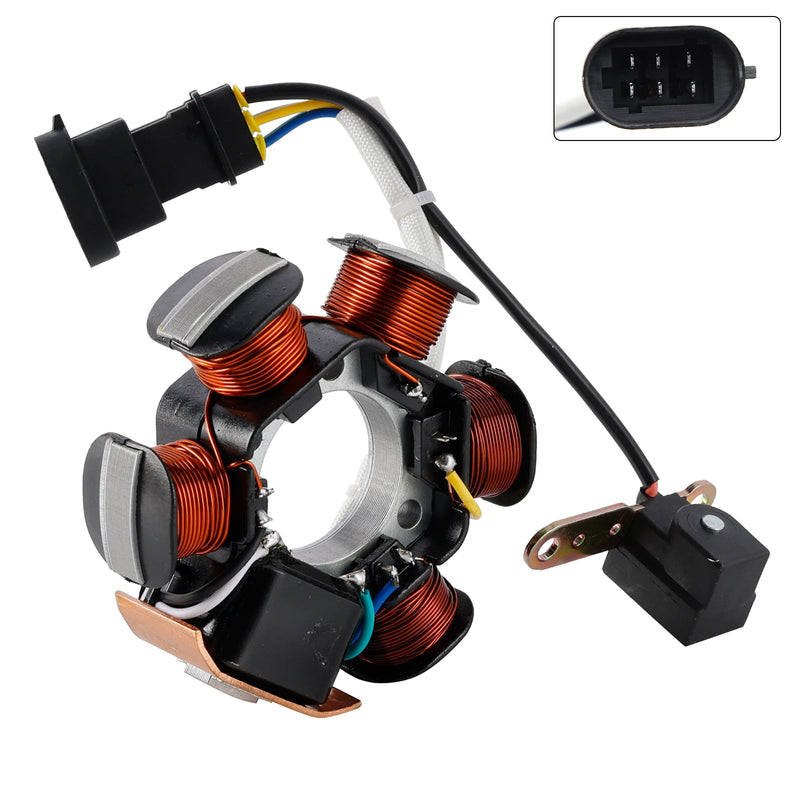 6-napainen STATORMAGNETI 639865 Piaggio Zip Sp Tph Tphoon NRG Power MC3 50CC 2T