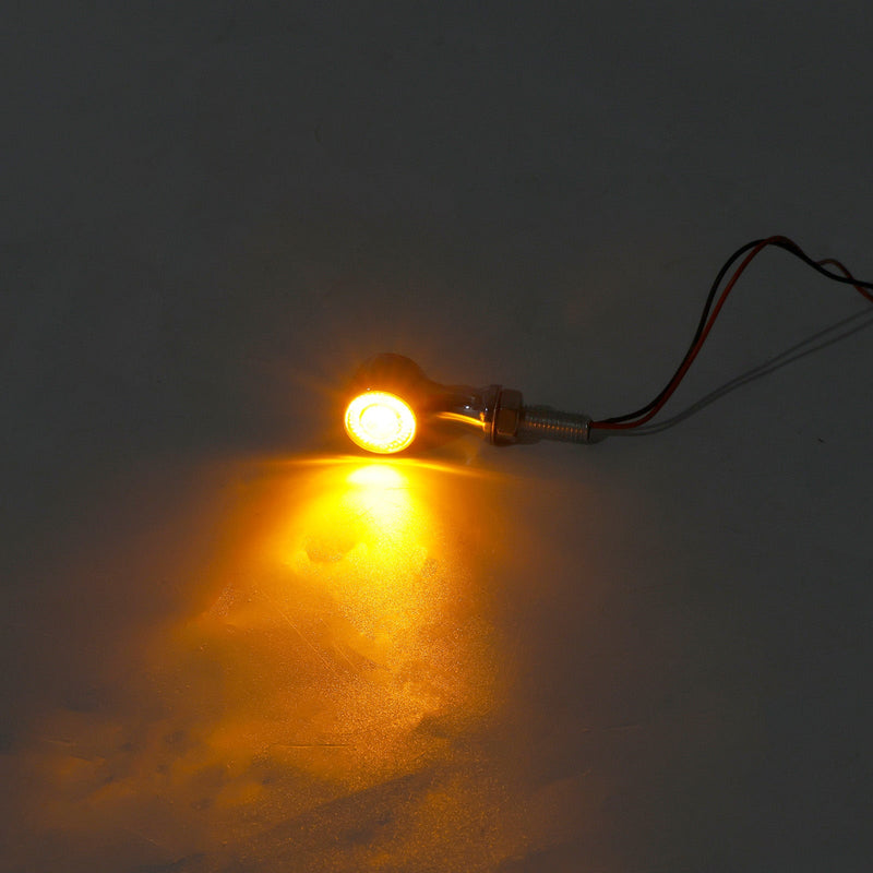 12V LED Blinker Anzeige Licht 8mm Universal Motorrad Für Suzuki