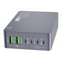 F8A Ladestation USB 6-Port Schnelle Ladegerät PD100W Ladestation Smart Ladegerät