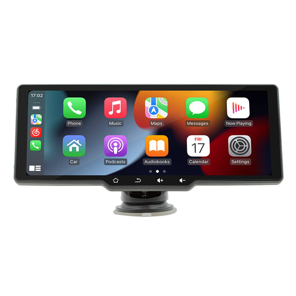 Przenośny bezprzewodowy odtwarzacz MP5 Bluetooth Carplay o przekątnej 10,26 cala do samochodu + kamera z 4 diodami LED