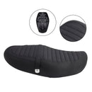 2018–2024 Kawasaki Z900RS Substitua o banco do passageiro dianteiro e traseiro do motorista/traseira em preto