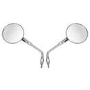 PAIR 10MM MIRRORS CHROME 88210-MCC-000 FOR HONDA VT100 GL1000 CB1300F CB500