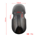 Forskærm til Bonneville T100 Scrambler Thruxton 2001-2016 Gloss Black