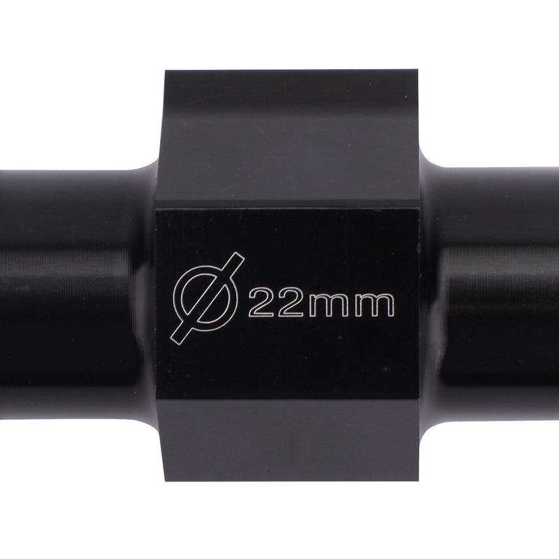 22mm Water Temperature Joint Pipe Sensor Gauge Radiator Hose Adapter Kit Black