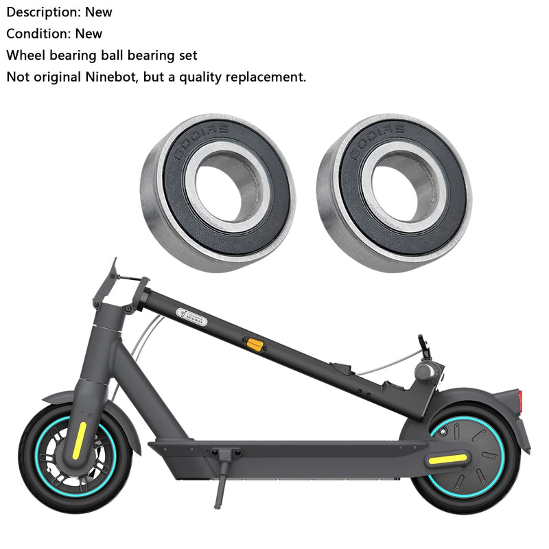 2 stücke Elektrische Roller Vorderen Rad kugellager Für Ninebot MAX G30 G30D