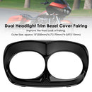 Kledning med dobbel frontlysramme for Road Glide 1998-2013