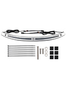 2014+Touring Electra Glide Street Glide Ultra Limited LED Lauf Blinker Licht Windschutzscheibe Trim