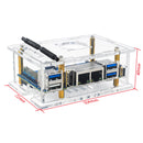 Orange Pi RV2 Dediziertes Shell-Entwicklungsboard Acryl-Shell Transparente Box