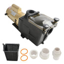 W3SP2607X10 Super Pump 1HP yksinopeuksinen allaspumppu 115/230V