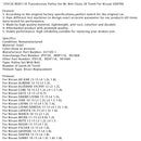 2011-2015 SUZUKI SWIFT L4 1.2L 1.3L 1.4L Getrieberiemenscheibe Set mit Riemenkette 30 Zähne JF015E RE0F11A