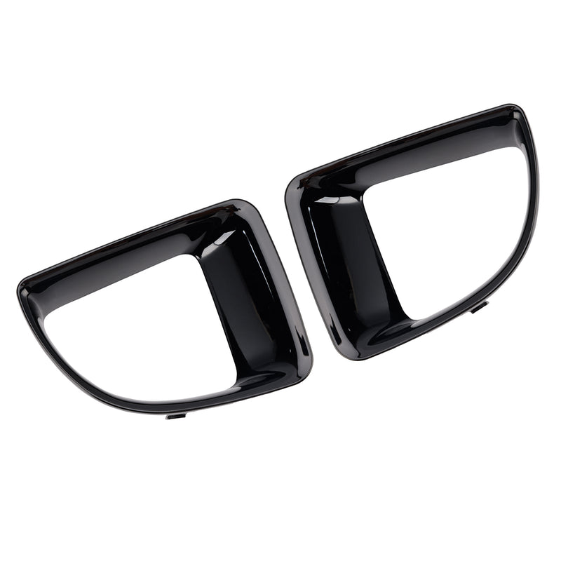 Glänzend schwarzer Frontluftkanalrahmen passend für Mini R55 R56 R57 R58 R59 JCW S 51117255117 51117255119