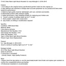 2018–2019 Jeep Wrangler JL 7318 A-Säulen-Halterungen für schwarze Lichthalterungen