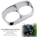Kledning med dobbel frontlysramme for Road Glide 1998-2013