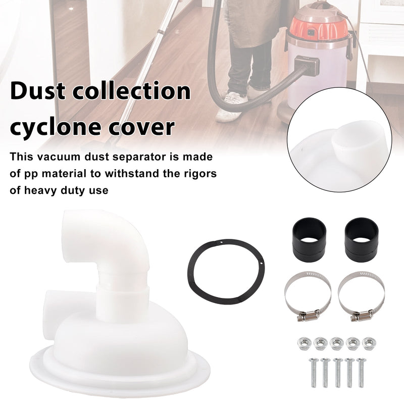Dust Cyclone Separator Cover Attachment Chipboard Vacuum Cleaner Parts Plaster Vacuum Dust Separator Vacuum Cleaner Accessory