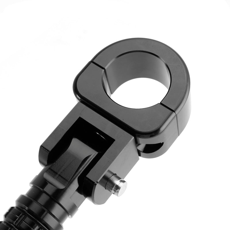 Universella fotstöd framtill, lämpliga för motorcyklar med 1,25-tums styrförare