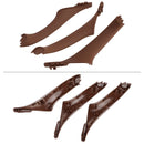 7x Rot Braun Innen Tür Panel Griff Pull Trim Für BMW 5 Series F10 F11 10-16