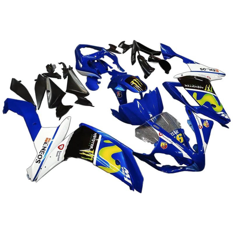 Zestaw owiewki wtryskowej Nadwozie Plastik ABS pasuje do Yamaha YZF-R1 2007-2008