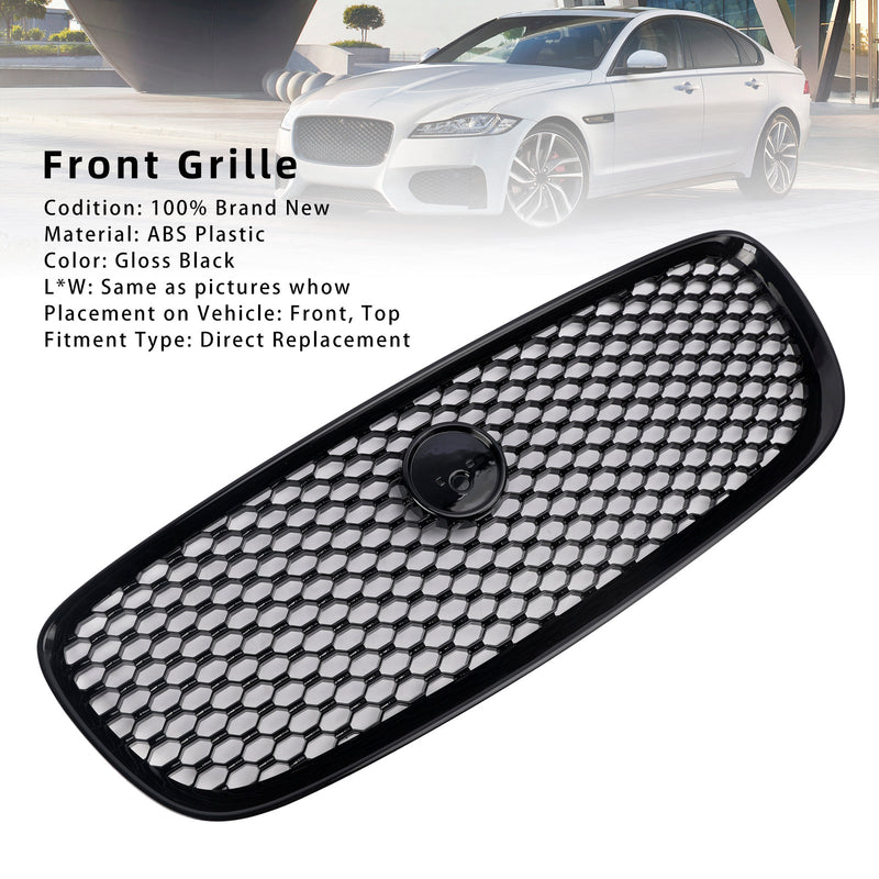 2016–2019 Jaguar XF XF-R -tyylinen etulattiaa, musta kiiltävä