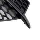 Frontstoßstange Nebelscheinwerfer Grill Grille Fit Audi Q5 S-Line SQ5 2013-2017 Schwarz