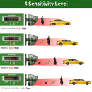 800m Solar Outdoor Infrarot Powered Einfahrt Alarm Anti-Diebstahl Induktion Drahtlose