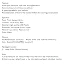 2019-2023 Ford Ranger T8 etupuskurin säleikkö musta