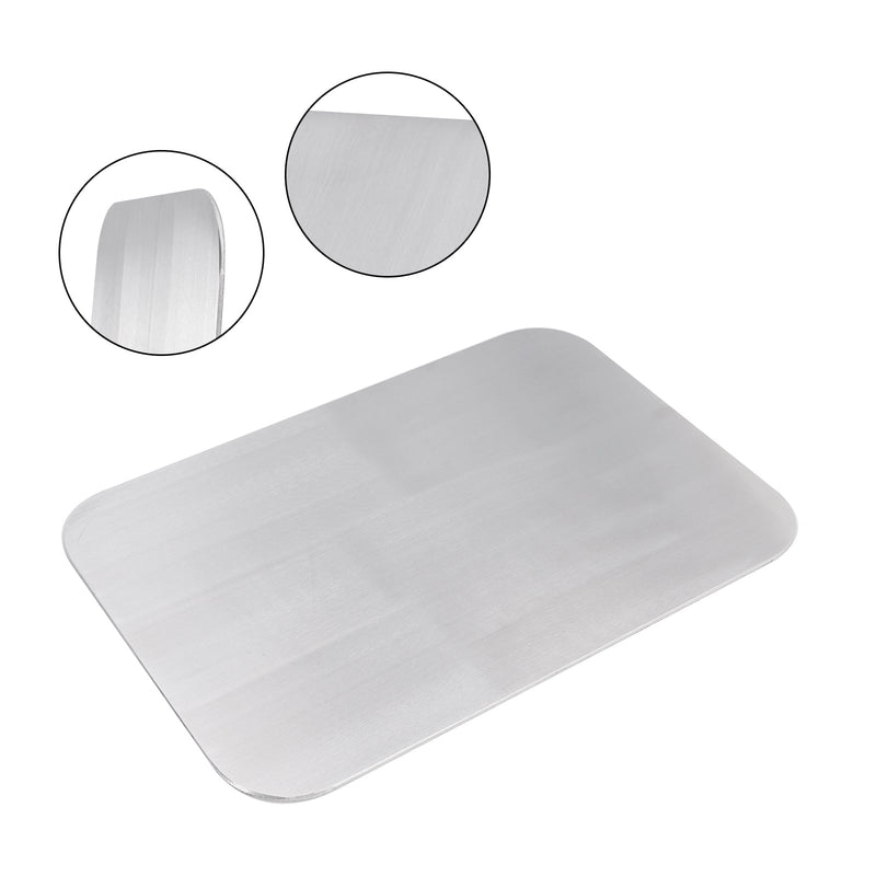 Viercecky tom lisensplate laget av aluminiumslegering, DIY, universelt egnet for motorsykkel