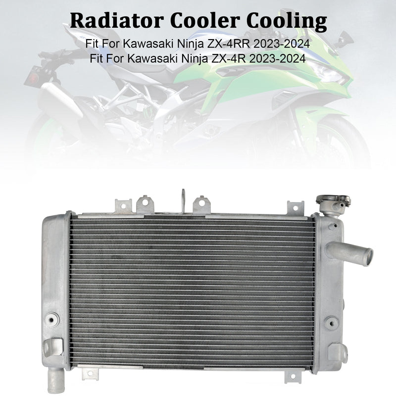 39060-0758 Radiator Kjølemotor Radiator for Kawasaki ZX-4R ZX-4RR 2023 2024