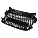 Glans sort front bikakestøtfangergrill for Audi A1 S1 2010-2014