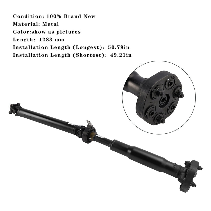 2007–2008 BMW X3 3.0si E83 L6 3.0L Schaltgetriebe Hintere Antriebswelle Kardanwelle 26107564740 65–7045 1283 mm