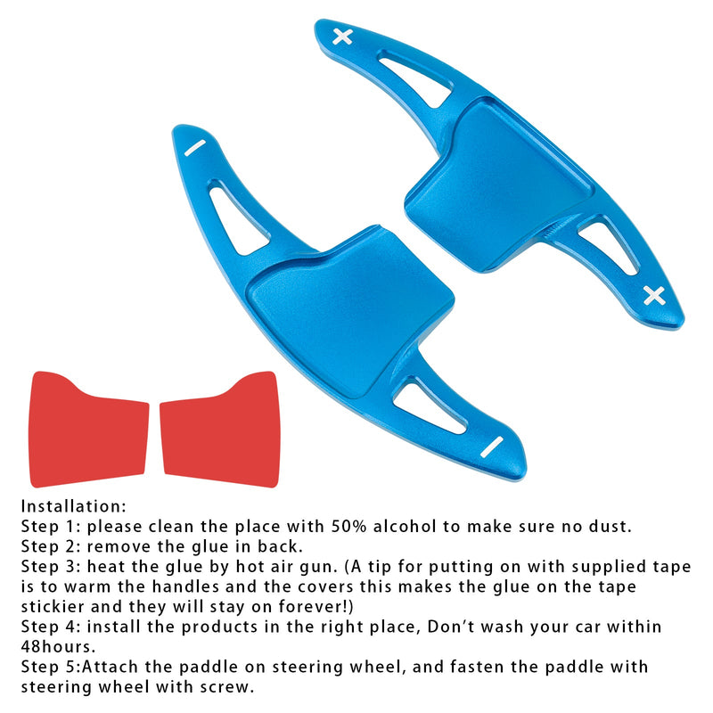 2013–2019 Ford Explorer Lenkrad-Schaltwippen-Verlängerung für Aluminium