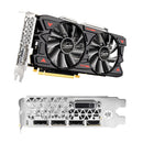 RX580 8G Independent Graphics Card Dual Fans Pöytätietokoneen valaistuskortti