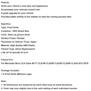 2013-2019 Mercedes Benz CLA-CLASS W117 CLA250 GT Style Front Bumper Grill Grille