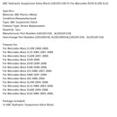 ABC Hydraulik-Federungsventilblock 2203201258 Passend für Mercedes R230 SL500 SL55