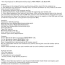 1 Stück Einspritzdüse für Mitsubishi Delica Pajero 4M40 4M40T 2.8L ME201844