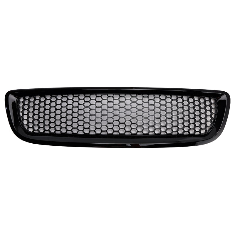 2008-2012 Volvo S40 V50 Gloss Black Front Bumper Honeycomb Grille Grill