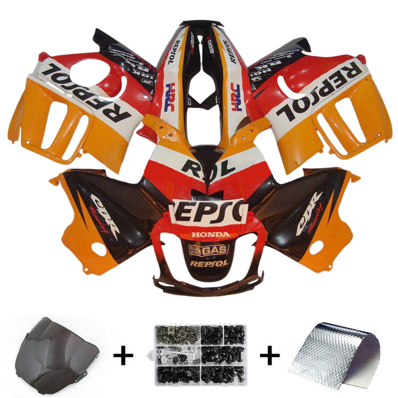 1997-1998 Honda CBR600 F3 insprutningsskyddssats kropp plast ABS