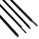 2008–2010 Toyota Highlander 4 Stück Weatherstrip Fenster Moulding Trim Dichtung Gürtel