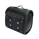 Satteltaschen- und Halterungsset, seitliche Aufbewahrung, universeller Schnellverschluss, schwarz, für Motorräder