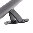 6.6 Foot Round Tube Aluminium Library Slider Ladder Maskinvaresett med brems