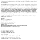 2004–2012 Porsche GT2 GT3 997 Abdeckung für die mittlere Lüftungsdüse links/rechts, grau, Teilenummer: 99755214105, 99755213105, 99755213205