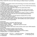 Wltoys 22206 RTR 1/22 2,4G 15km/h Rennwagen Metallchassis Spielzeug Geschenk Blau