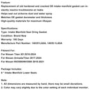 8PCS Ansaugkrümmerdichtung Fit Nissan Titan XD 2016-2024 Fit Armada 2017-2024