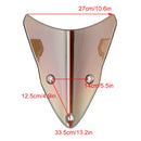 Windschutzscheibe Windschutz passend für DUCATI SuperSport 939 2017-2020 950 2021-2024