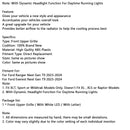 Kühlergrill für die Frontstoßstange, passend für Ford Ranger Everest Next Gen Wildtrak 2023–2024