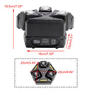 150W RGBW Pyörivä laservalo DJ Stage Effect Party Beam Disco Show Bar Light