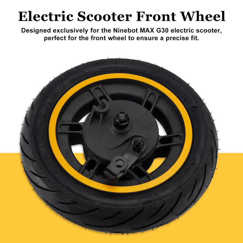 10" Solider Reifen Vorderrad 60/70-6.5 Ersatz für Ninebot Max G30 Scooter
