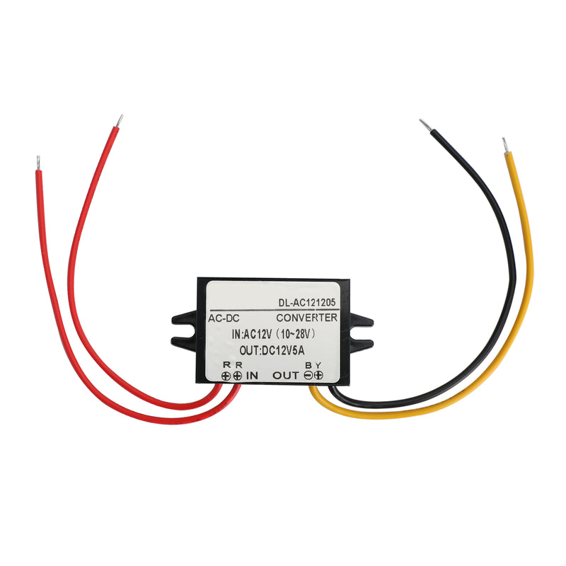 Convertidor de voltaje CA/CC, módulo regulador de voltaje, buck AC 10-28V a DC 12V 5A