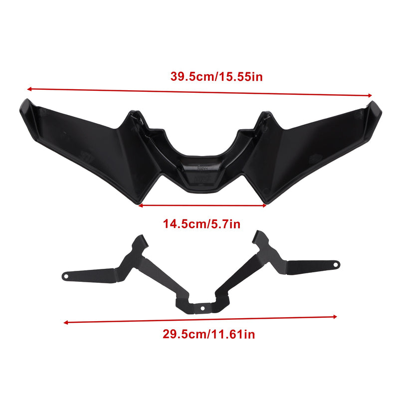 2021-2024 Yamaha MT-07 Frontfender Schnabelverlängerung Verkleidung Spoiler