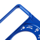 Blaue Aluminium-Zündschlossabdeckung für Honda ADV 150 ADV150 2019-2021