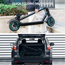 8,5" zusammenklappbarer Elektroroller mit App, 350 W, 35 km Reichweite, 30km/h, Pendeln in der Stadt